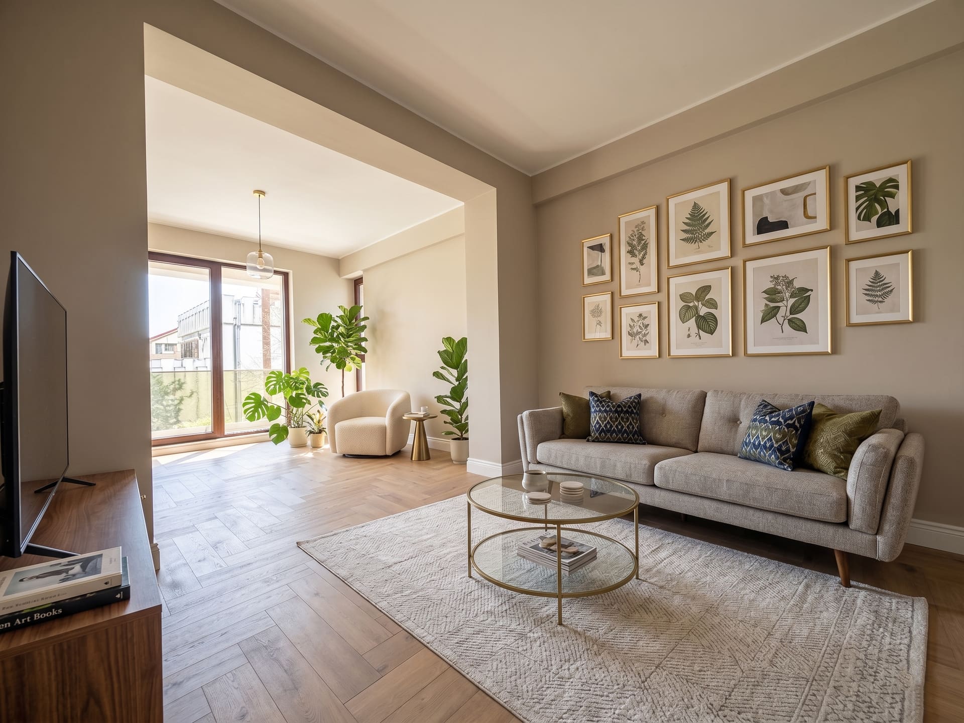 Interior vilă Sya Green Villas — living spațios